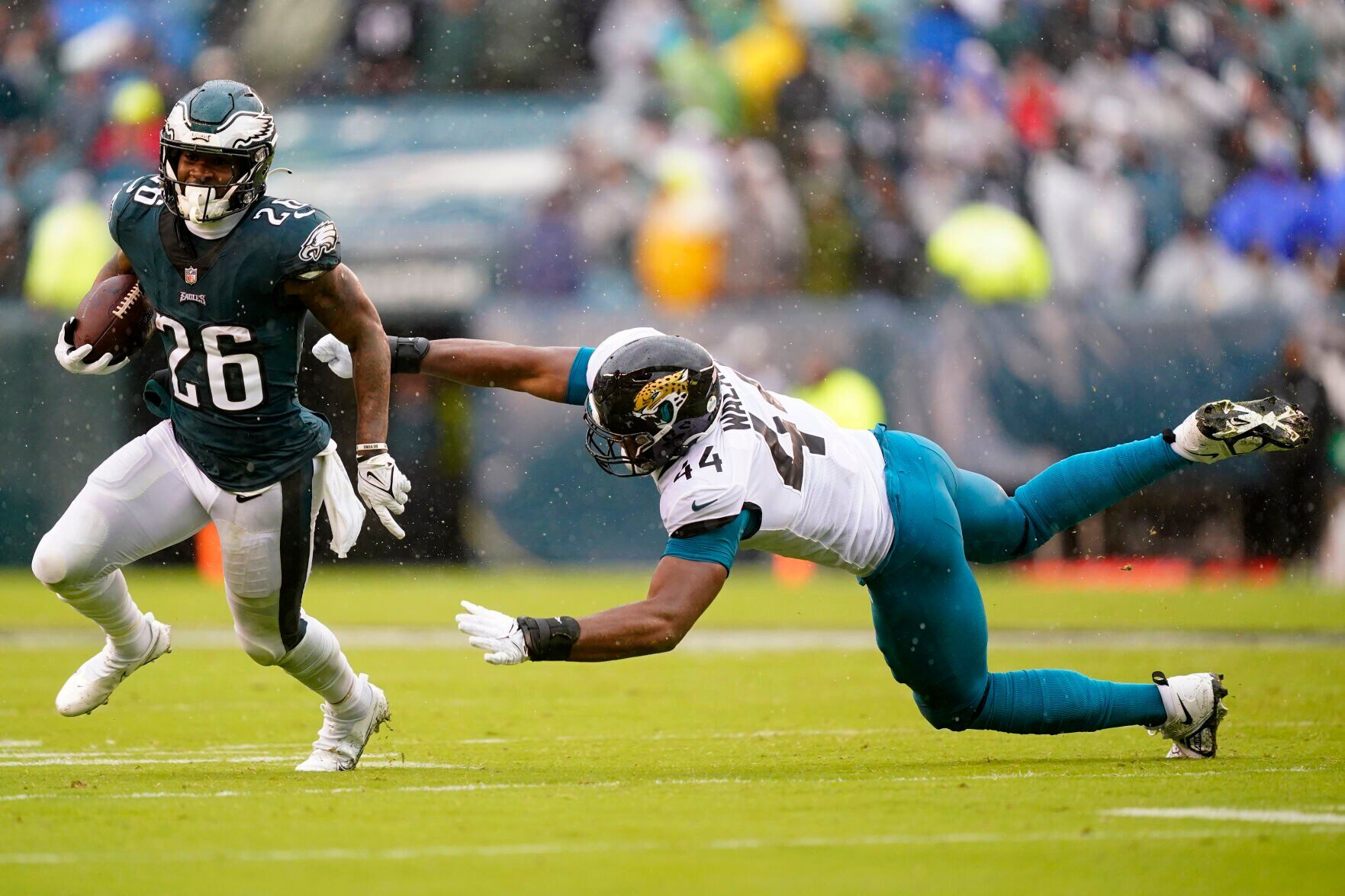 APTOPIX Jaguars Eagles Football